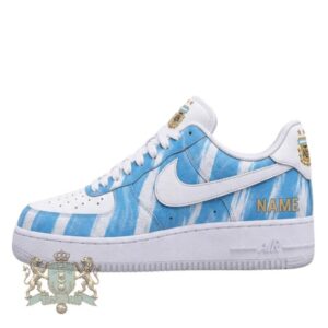 Argentina National World Cup 2026 Two Stars Stripes Custom Name Sneakers