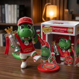 Arsenal FC Gunnersaurus Champions 2026 Premier League 22 Years Later Vinyl Figure