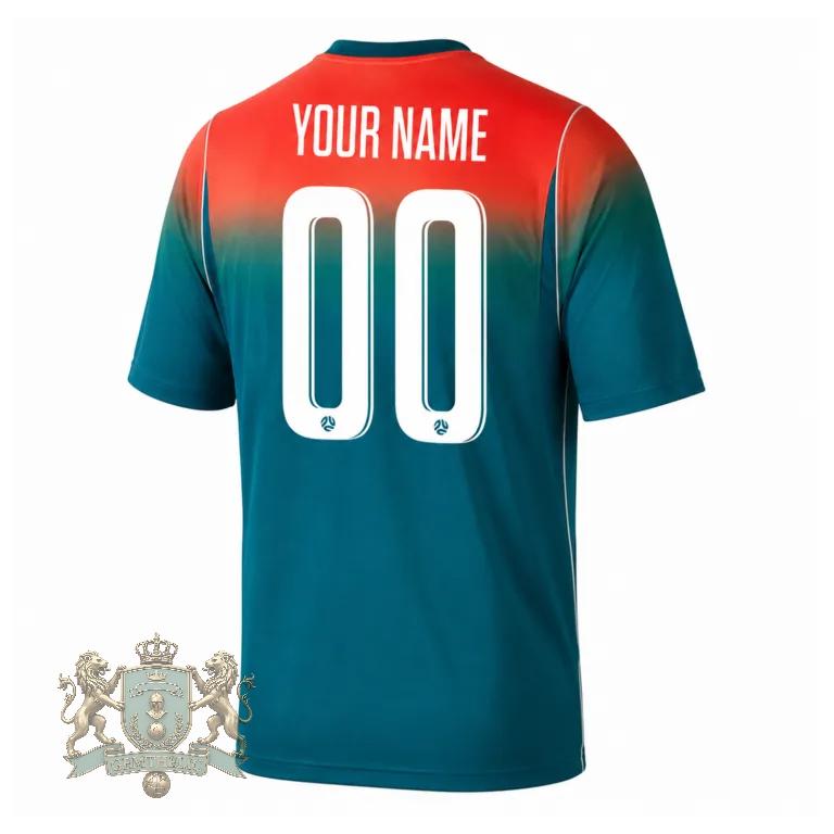 Australia National World Cup 2026 Orange Teal Gradient Soccer Jersey