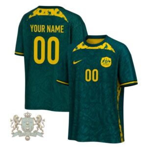 Australia national World Cup 2026 Player Name Number Wildlife Graphic Soccer Jersey