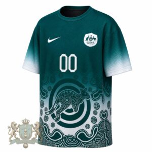 Australia National World Cup 2026 Indigenous Art Kangaroo Jersey