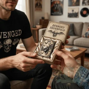 Avenged Sevenfold Deathbat Skull Bats Zippo Lighter
