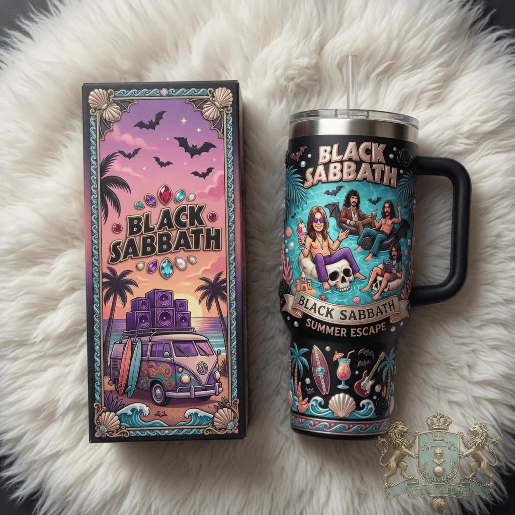 Black Sabbath Summer Escape Tumbler