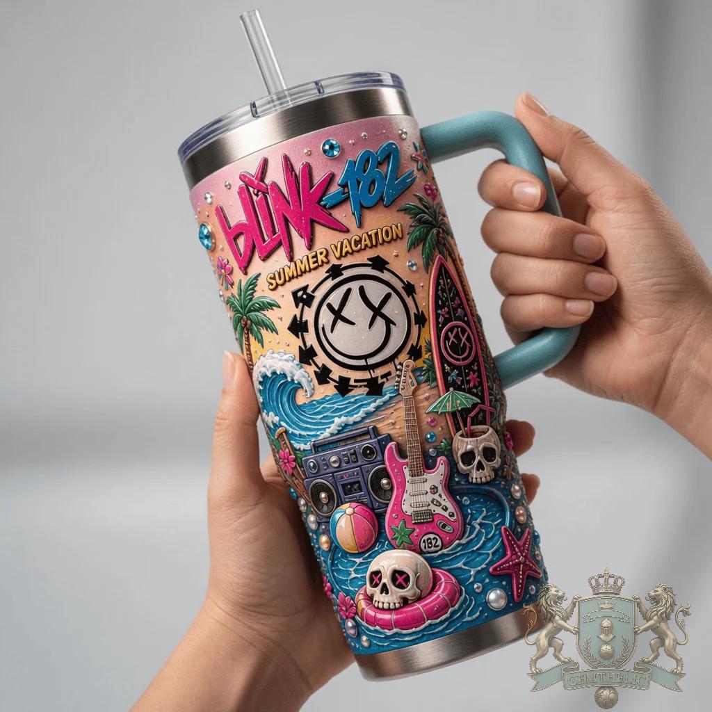 Blink-182 Summer Vacation Tumbler