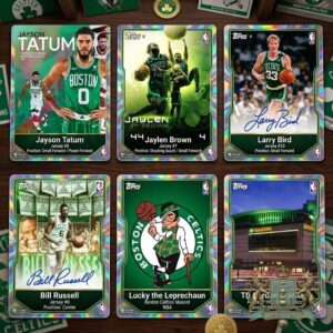 Boston Celtics 80th Anniversary Trading Card Box Set