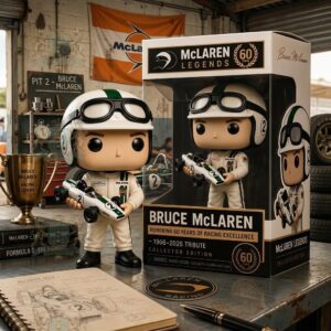 Bruce McLaren 60th Anniversary Funko Pop Figure
