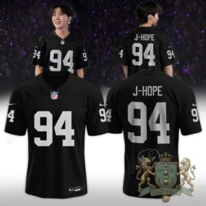 BTS J-Hope Number 94 NFL Style Football Jersey
