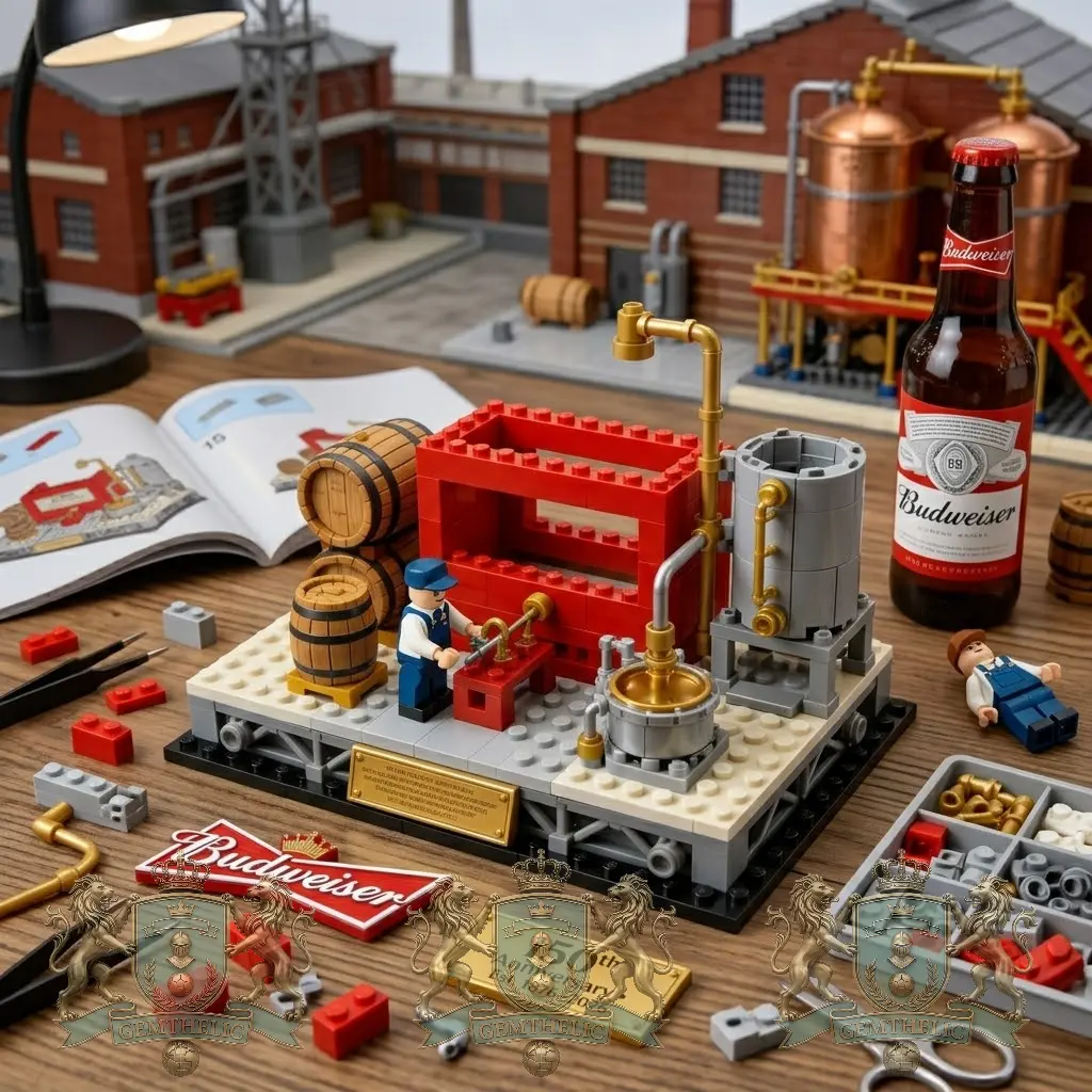 Budweiser 150th Anniversary Building Blocks Set