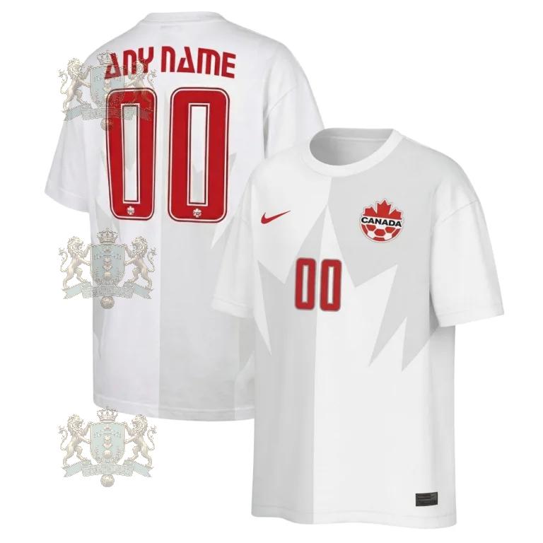 Canada National Football Team World Cup 2026 Soccer Jersey - Front View