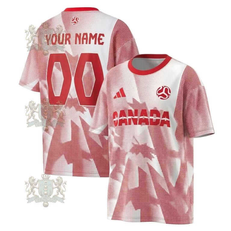 Canada Football Team World Cup 2026 Jersey - Front View