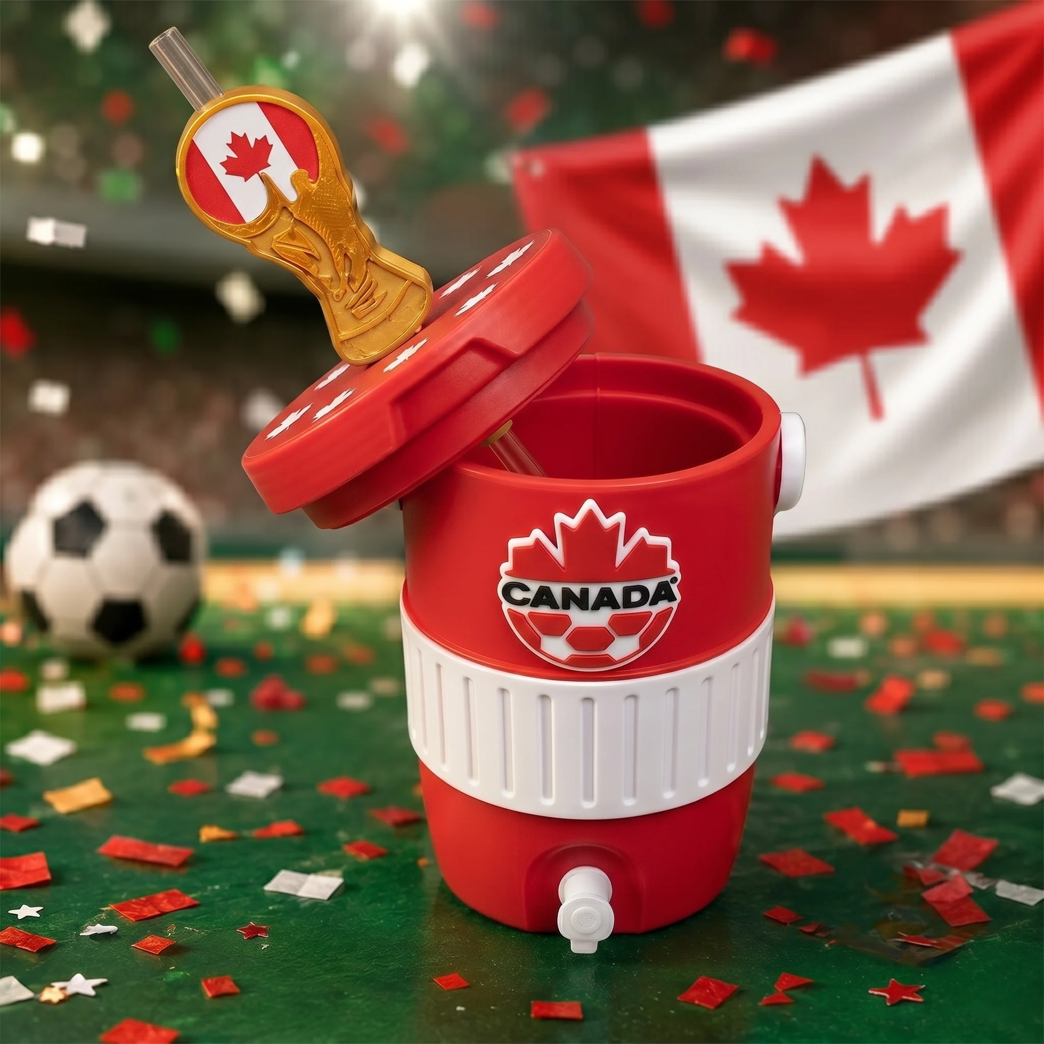 Canada World Cup Soccer Tumbler