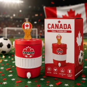 Canada World Cup Soccer Tumbler
