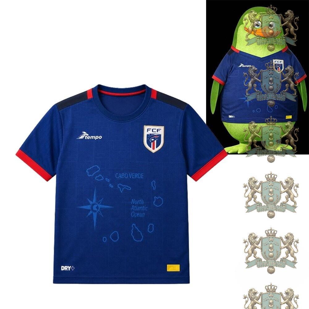 Cape Verde National Football Team Cabo Verde Map Soccer Jersey