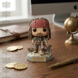 Pirates Of The Caribbean Jack Sparrow Vinyl Figure