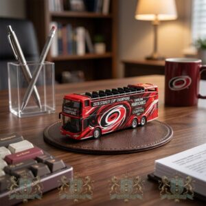 Carolina Hurricanes 2026 Stanley Cup Champions Tour Bus