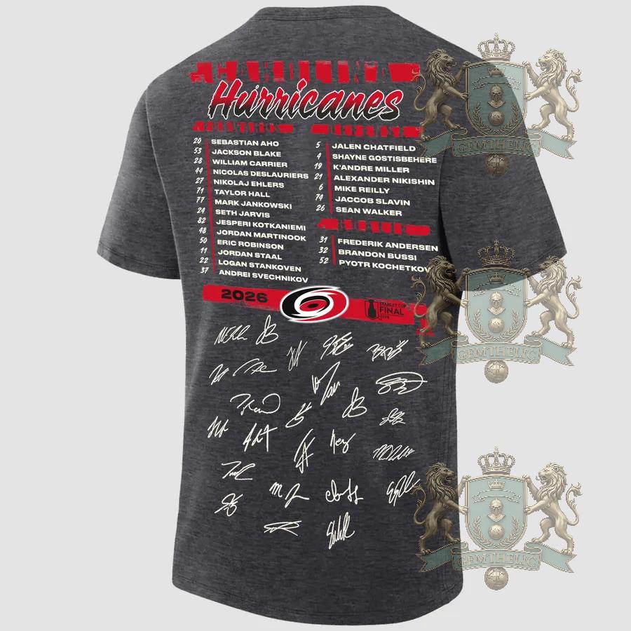 Carolina Hurricanes Eastern Conference Champions 2026 T-Shirt