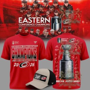 Carolina Hurricanes Eastern Conference Champions 2026 T-Shirt