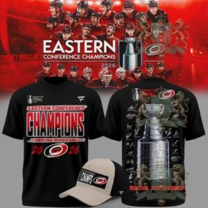 Carolina Hurricanes Eastern Conference Champions 2026 T-Shirt