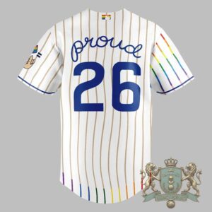 Chicago Cubs Pride Baseball Jersey