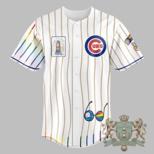 Chicago Cubs Pride Baseball Jersey