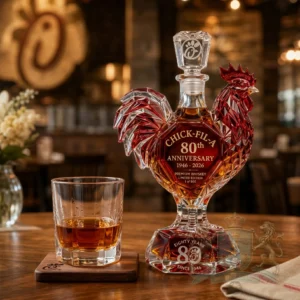 Chick-fil-A 80th Anniversary 1946-2026 Whiskey Decanter
