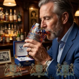 Crystal Palace Football Club 120th Anniversary Whiskey Glass