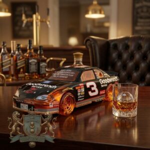 Dale Earnhardt 75th Anniversary Whiskey Decanter