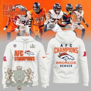 Denver Broncos AFC Champions Super Bowl LIV Hoodie
