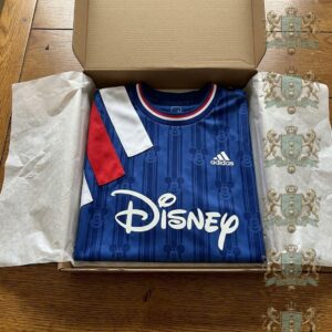 Disney Mickey Mouse Adidas Collaboration French Flag World Cup Football Jersey