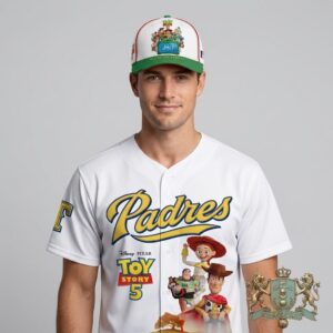 Disney Pixar Toy Story 5 Characters Baseball Jersey