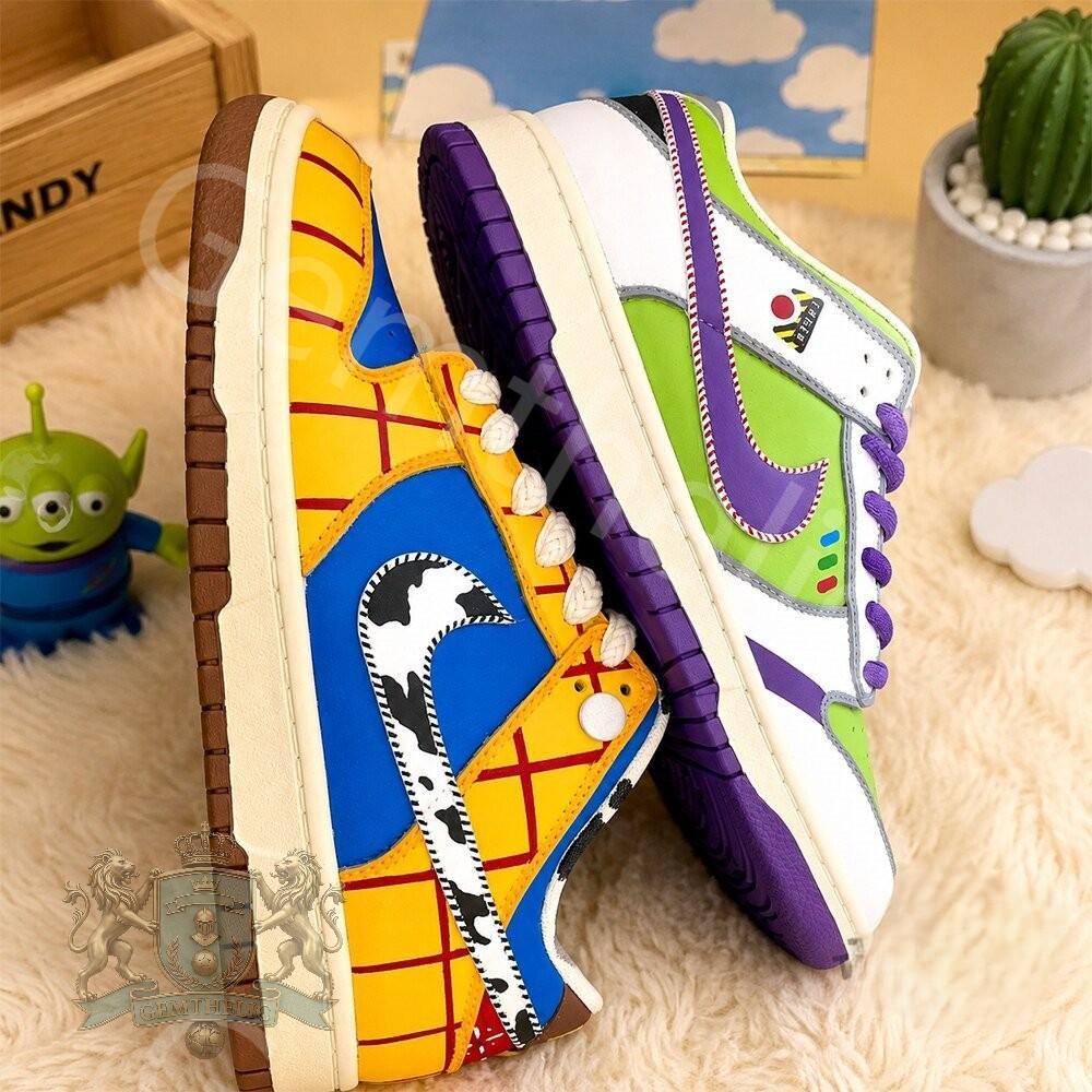 Disney Pixar Toy Story Woody Buzz Lightyear Sneakers - Front View