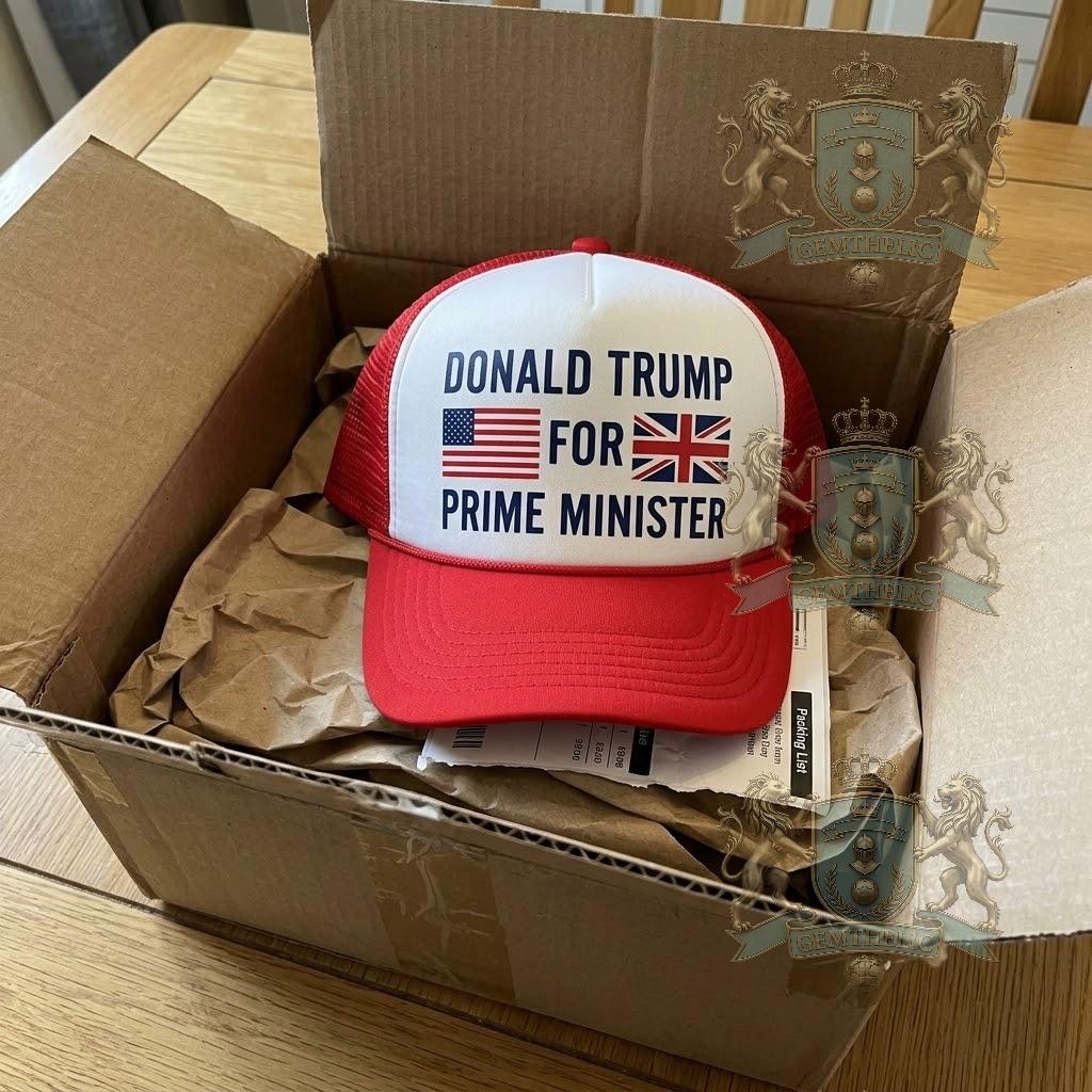 Donald Trump For Prime Minister Trucker Cap