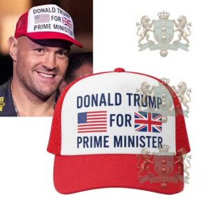Donald Trump For Prime Minister Trucker Cap