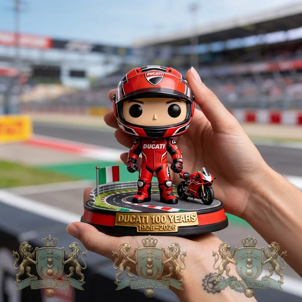 Ducati 100 Years Anniversary Vinyl Figure