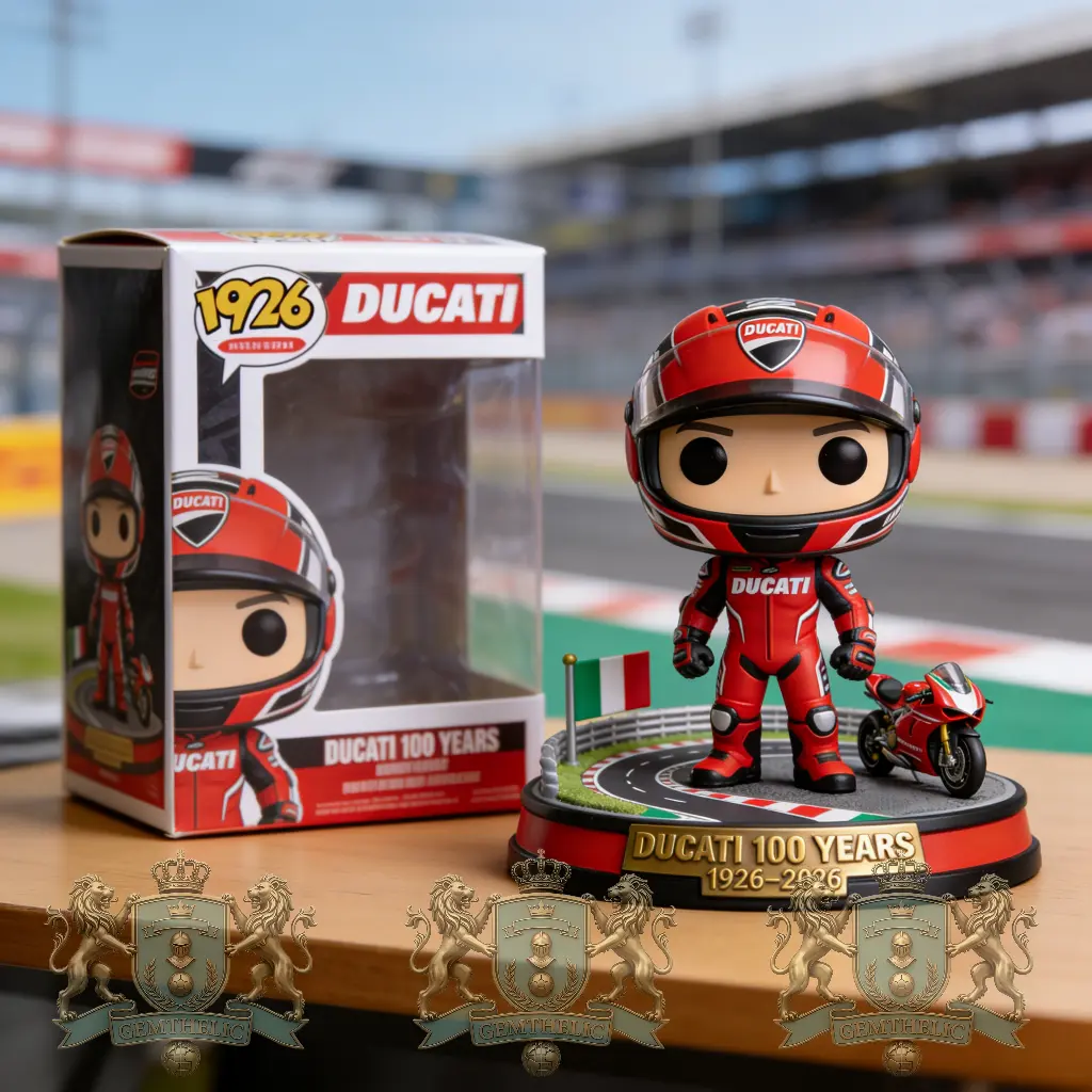 Ducati 100 Years Anniversary Vinyl Figure