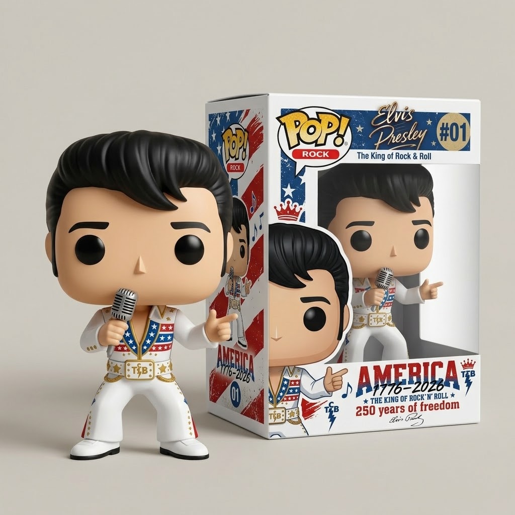 Elvis Presley America 250 Years of Freedom Funko Pop! - Front View