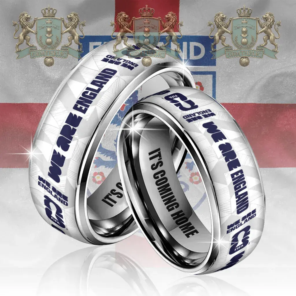 England National Football Team It's Coming Home Rings