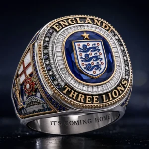 England National Football Team Three Lions Ring