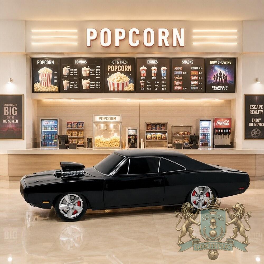 Fast & Furious 1970 Popcorn of Dominic Toretto Popcorn - Front View