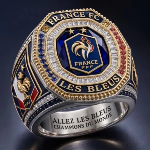 France national World Champions Allez Les Bleus Championship Ring