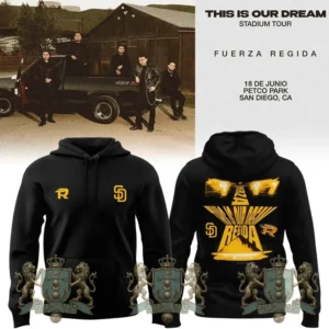 Fuerza Regida x San Diego This Is Our Dream Tour Hoodie