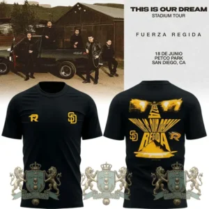 San Diego x Fuerza Regida This Is Our Dream Tour T-Shirt
