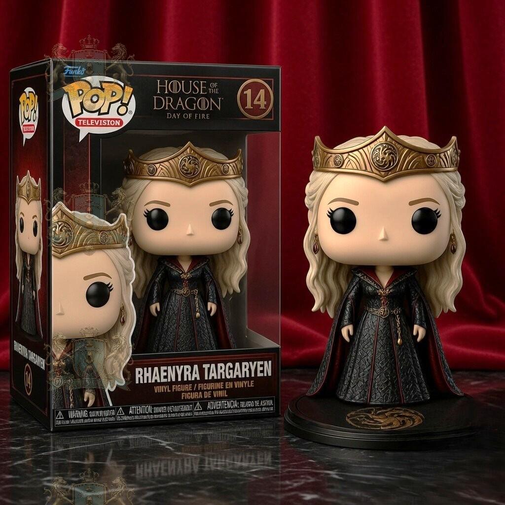 House of the Dragon Rhaenyra Targaryen Day of Fire Funko Pop