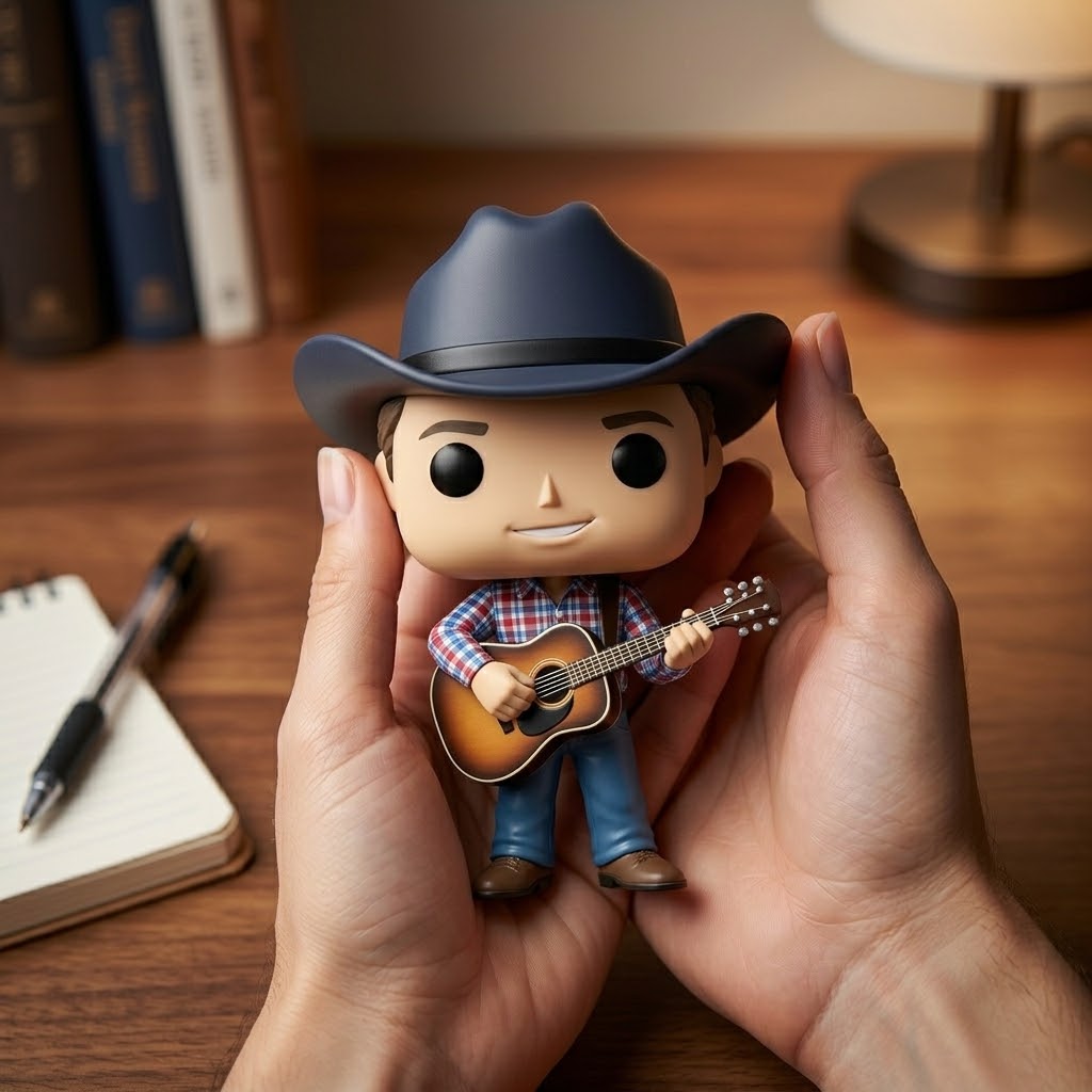 George Strait America Honoring 250 Years of Freedom Funko Pop - Detail View