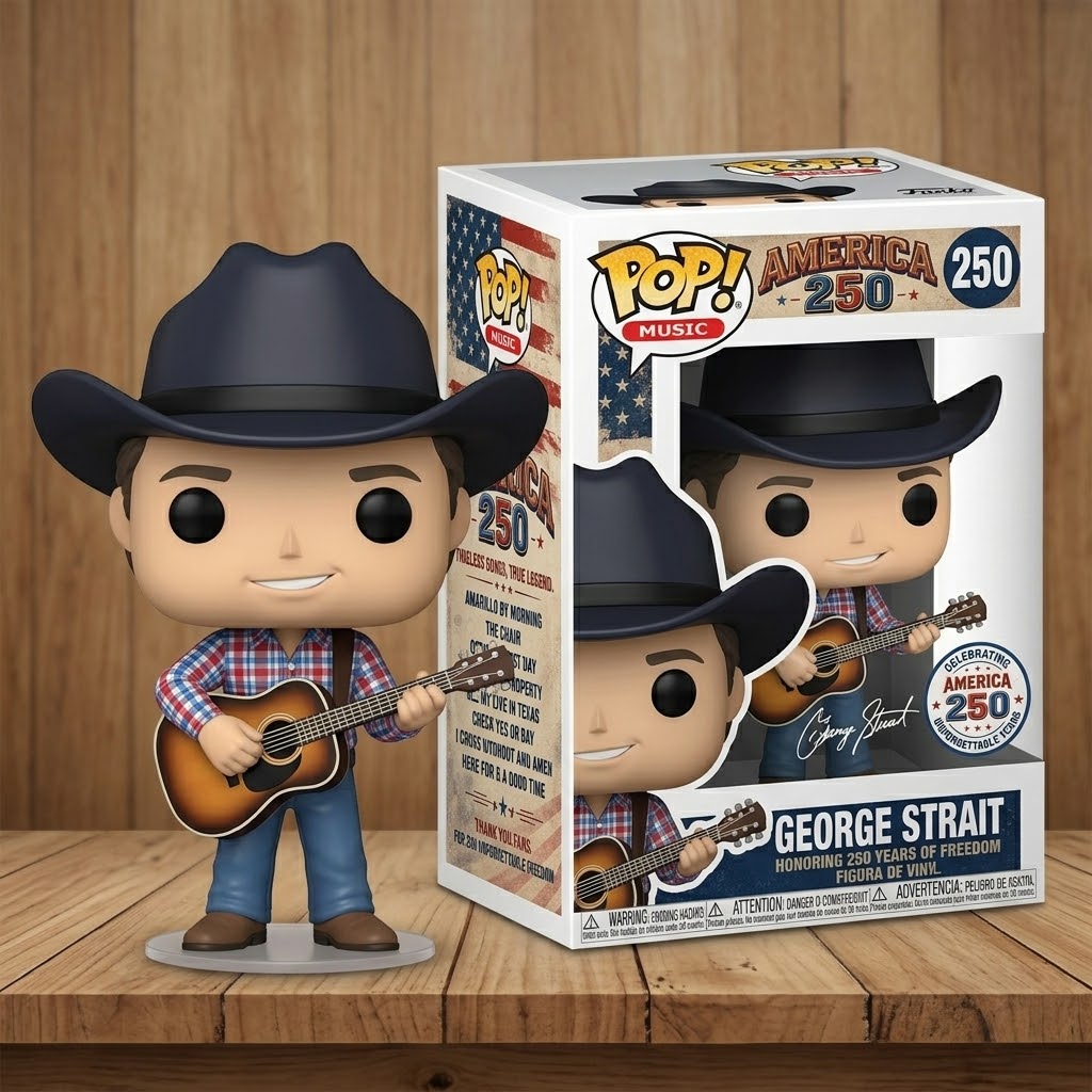 George Strait America Honoring 250 Years of Freedom Funko Pop - Front View