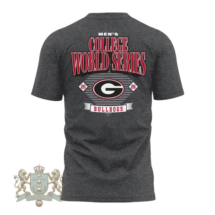 Georgia Bulldogs Oma Dawgs Champions World Series 2026 T-Shirt