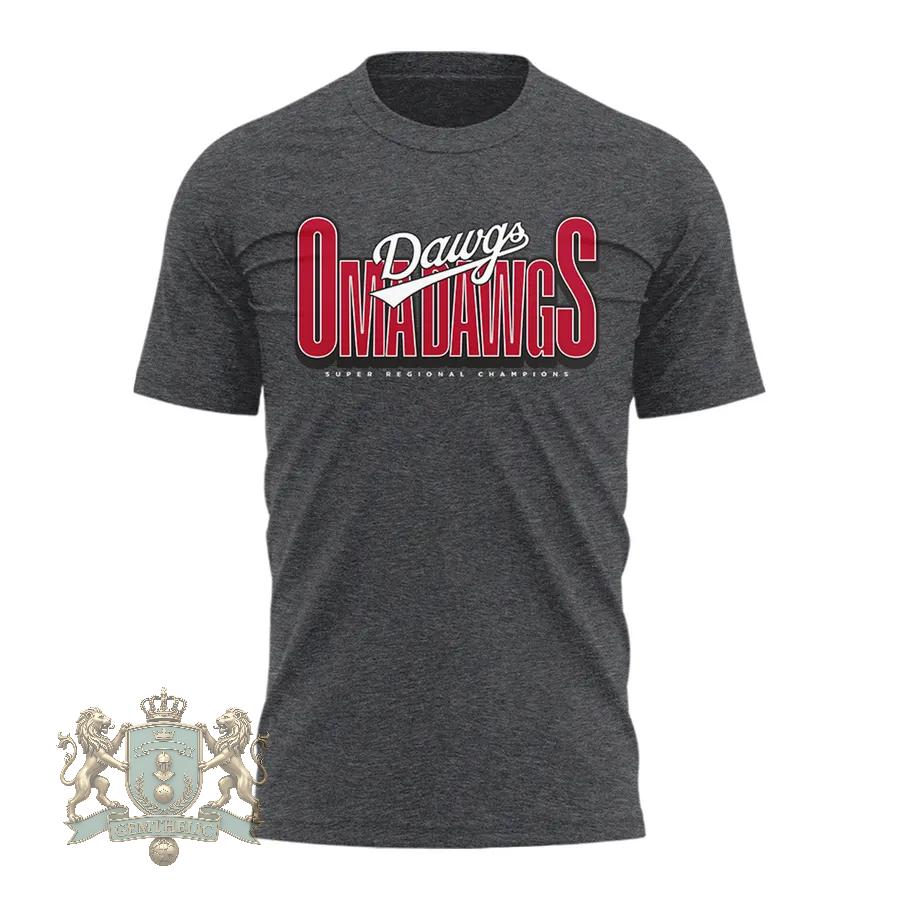 Georgia Bulldogs Oma Dawgs Champions World Series 2026 T-Shirt