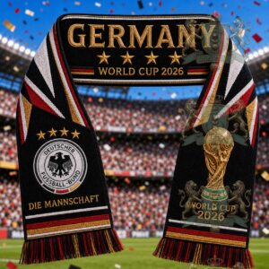 Germany national football team World Cup 2026 4-time champions Scarf