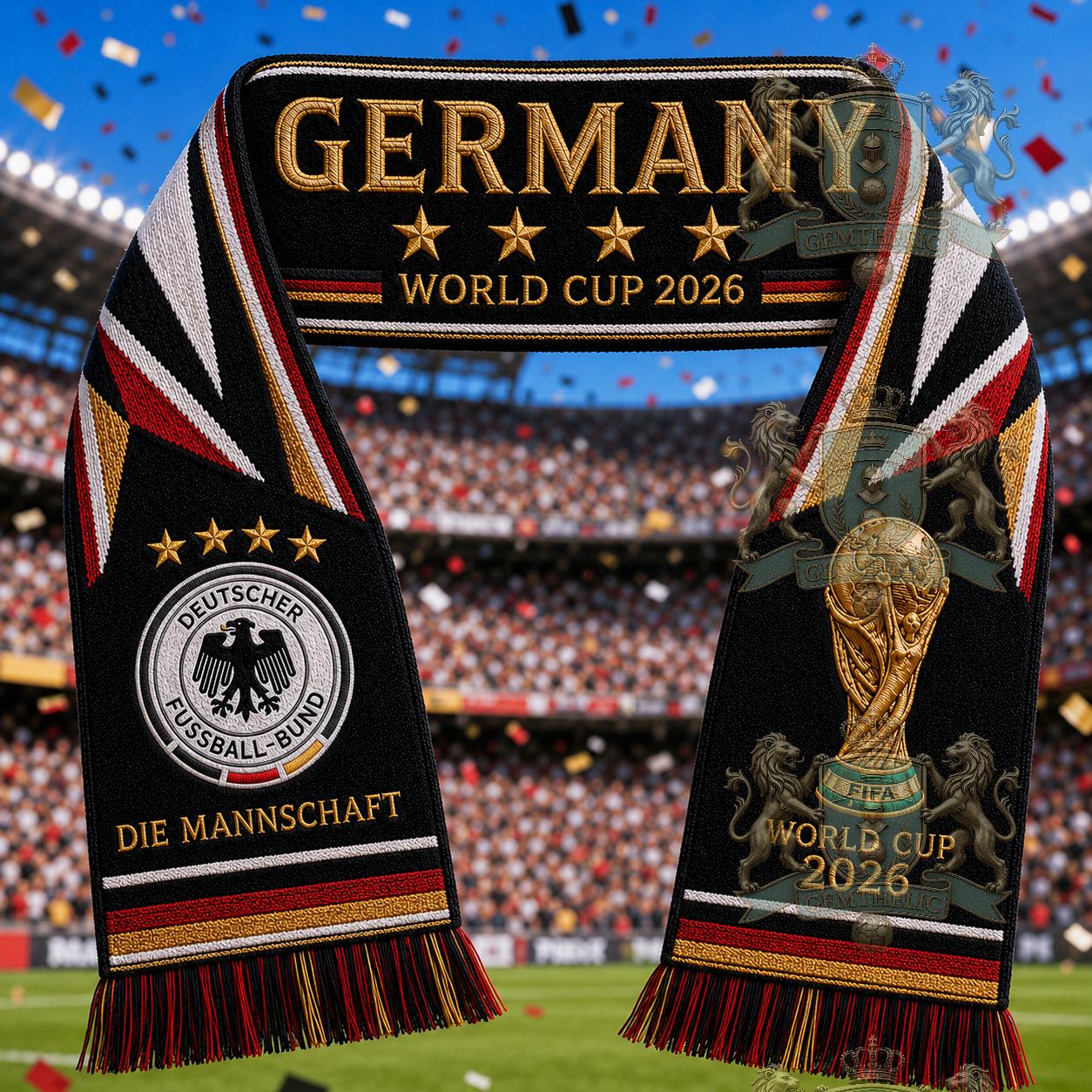 Germany national football team World Cup 2026 4-time champions Scarf
