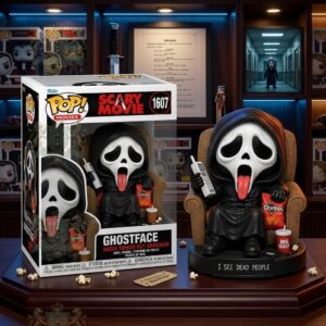 Ghostface Dazed Tongue Out Armchair Vinyl Figure